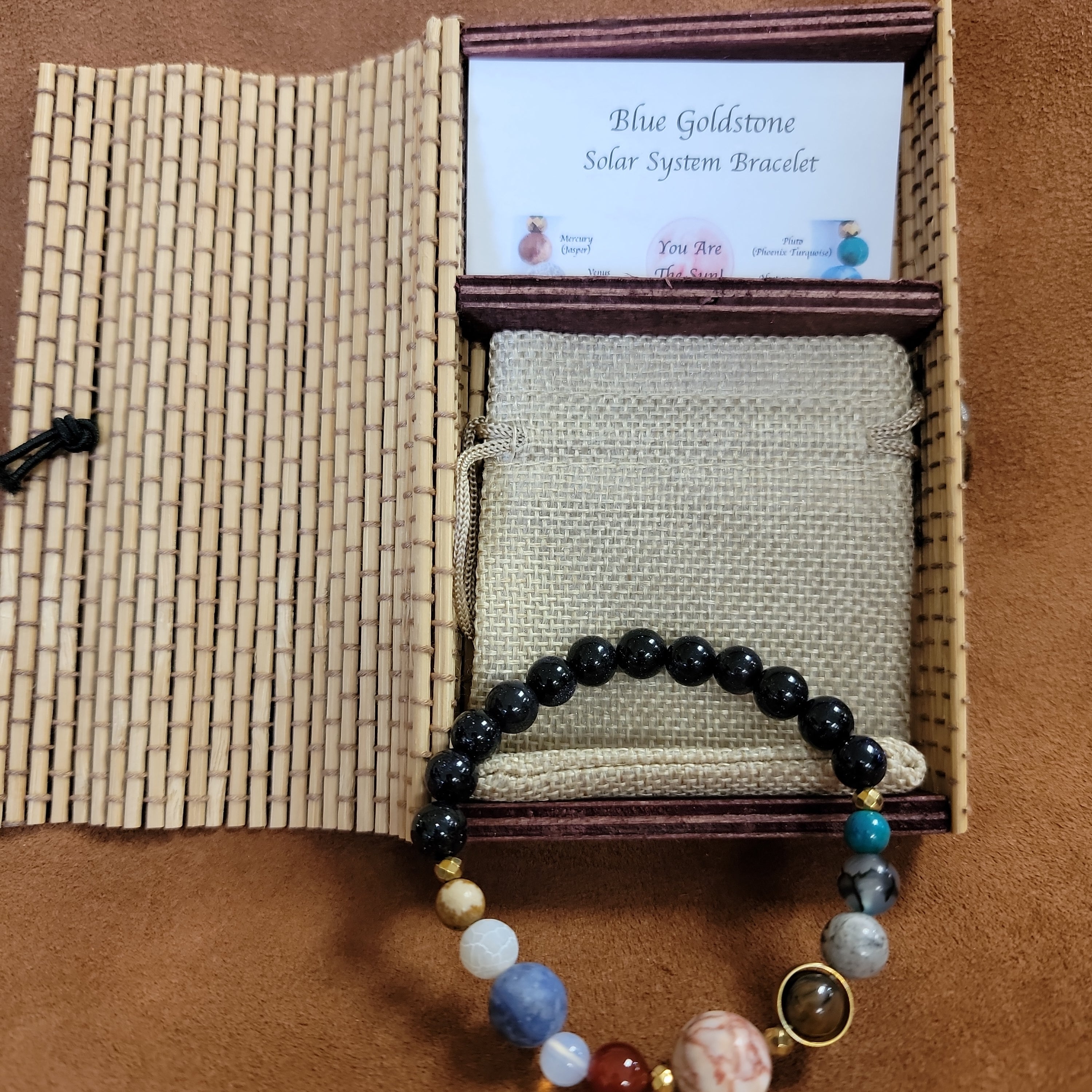 Solar System Bracelet with case