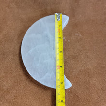 Selenite Moon with Face