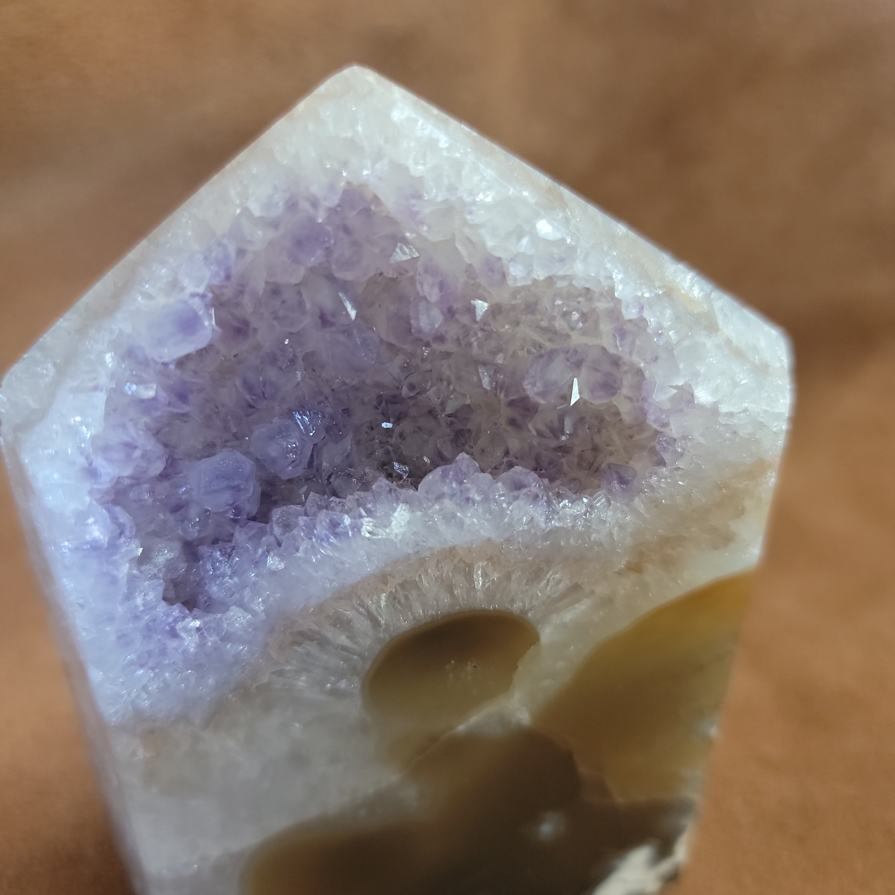 Freeform Druzy Amythest