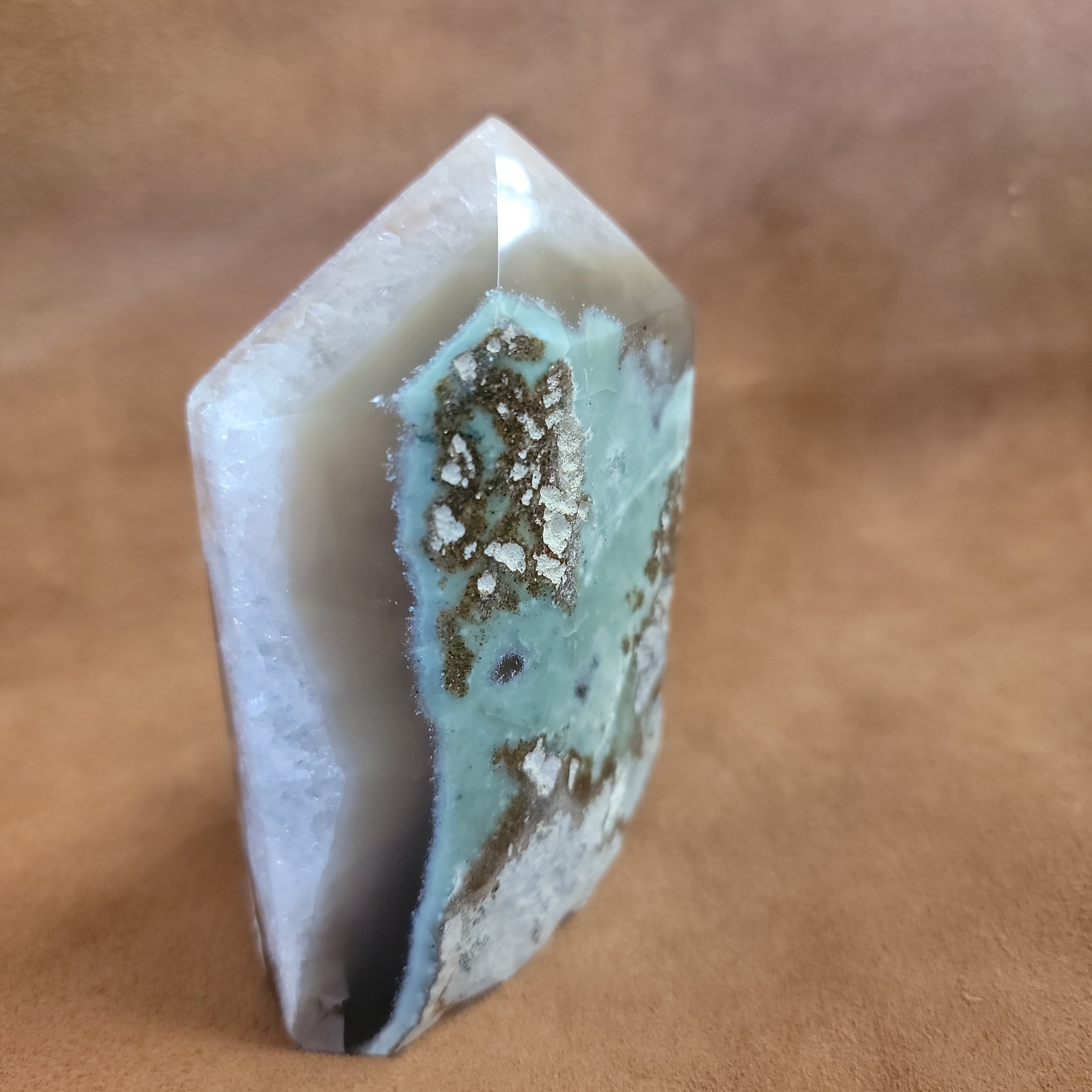 Freeform Druzy Amythest