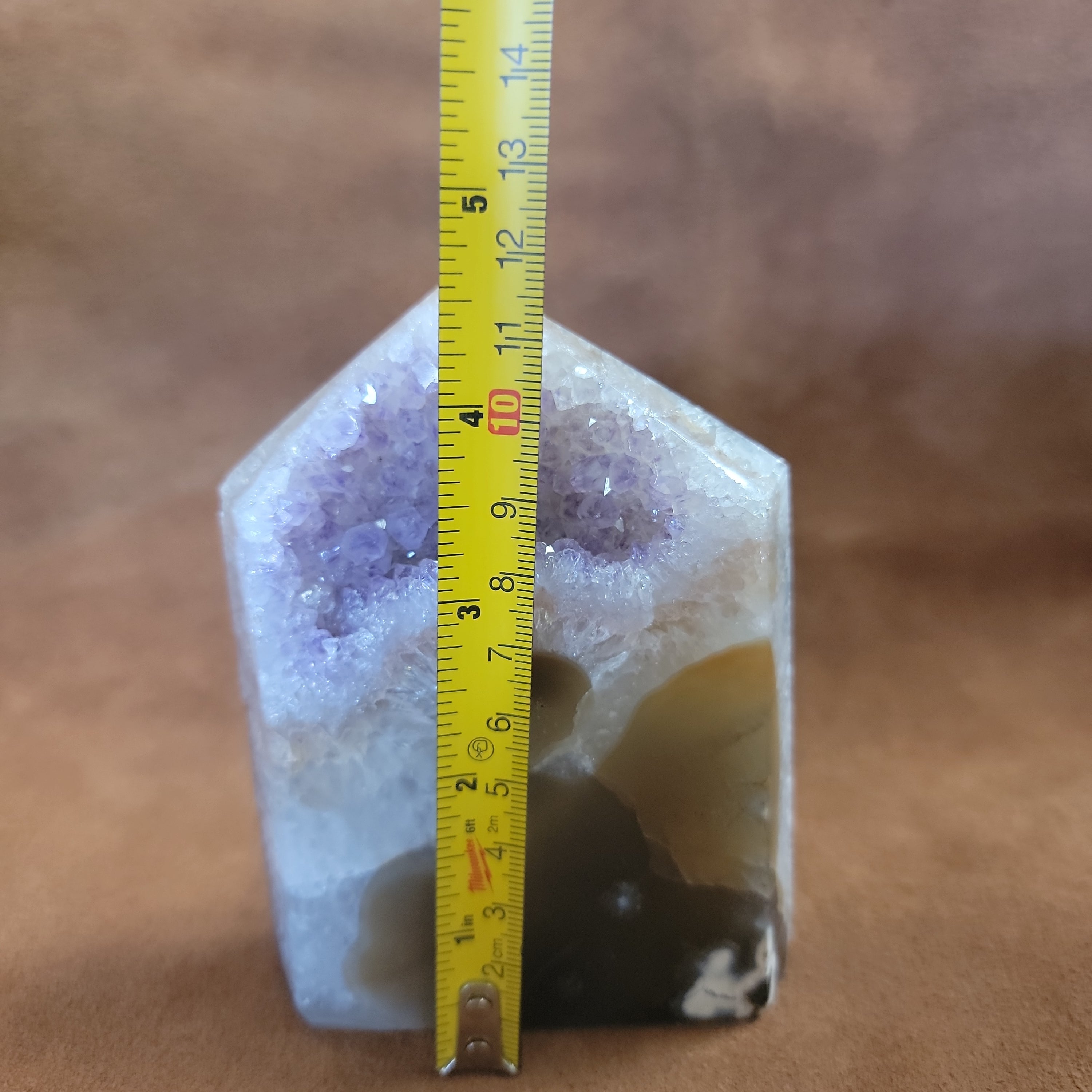 Freeform Druzy Amythest