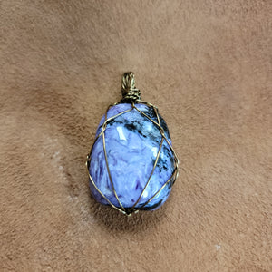 Handwrapped Charoite