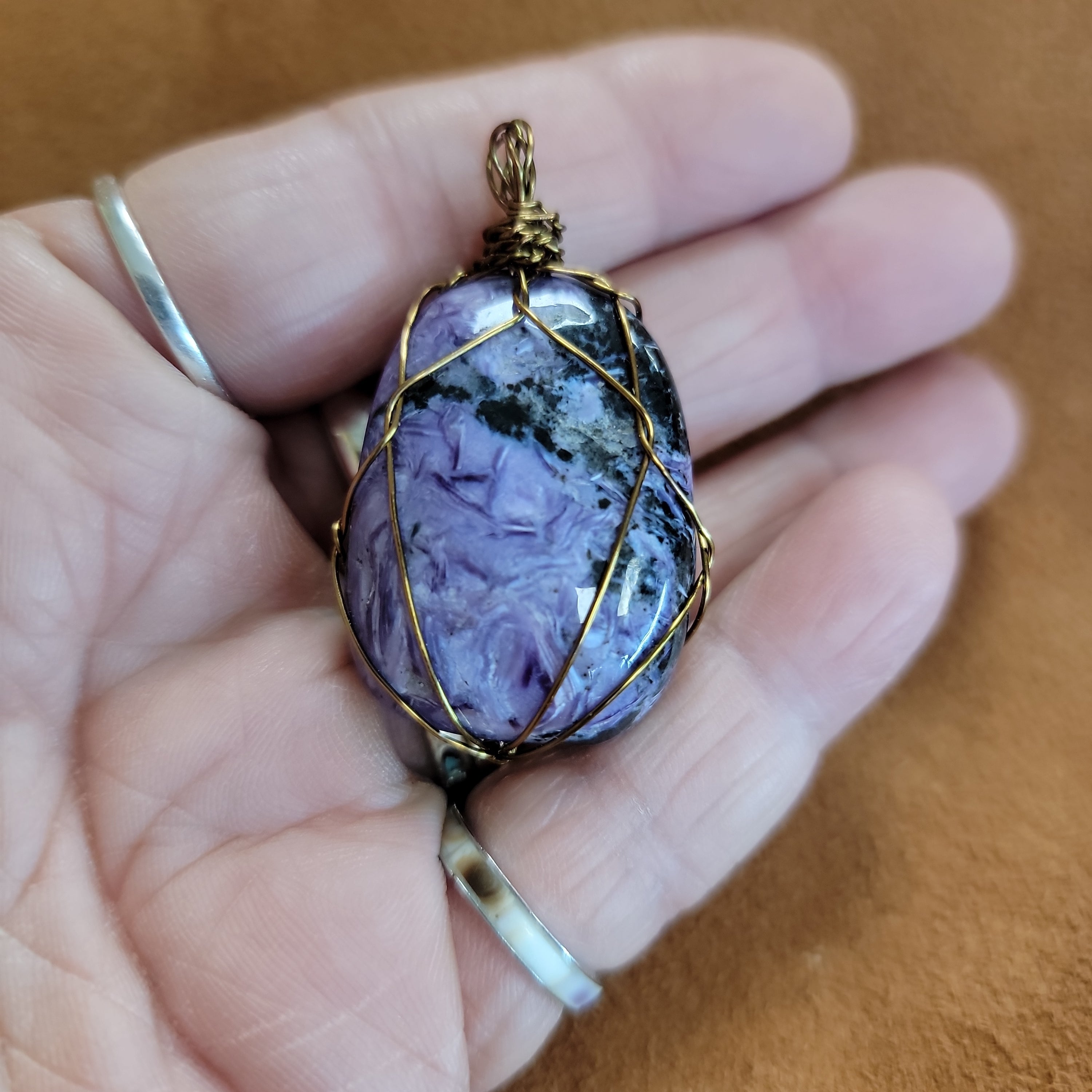 Handwrapped Charoite