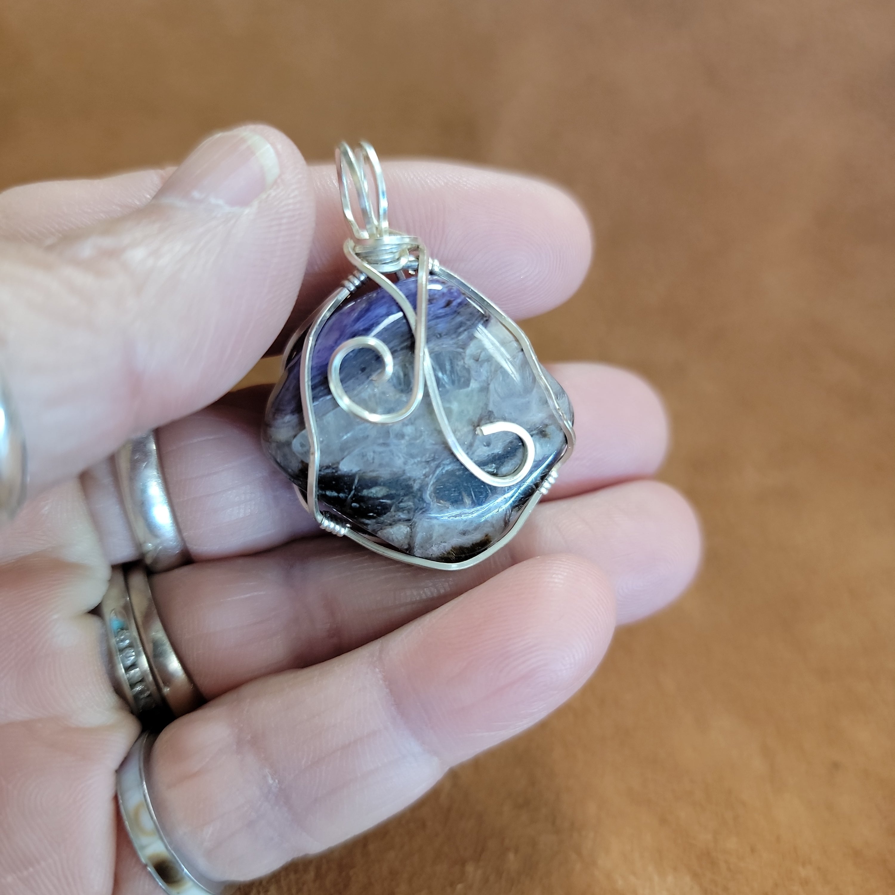 Handwrapped Charoite