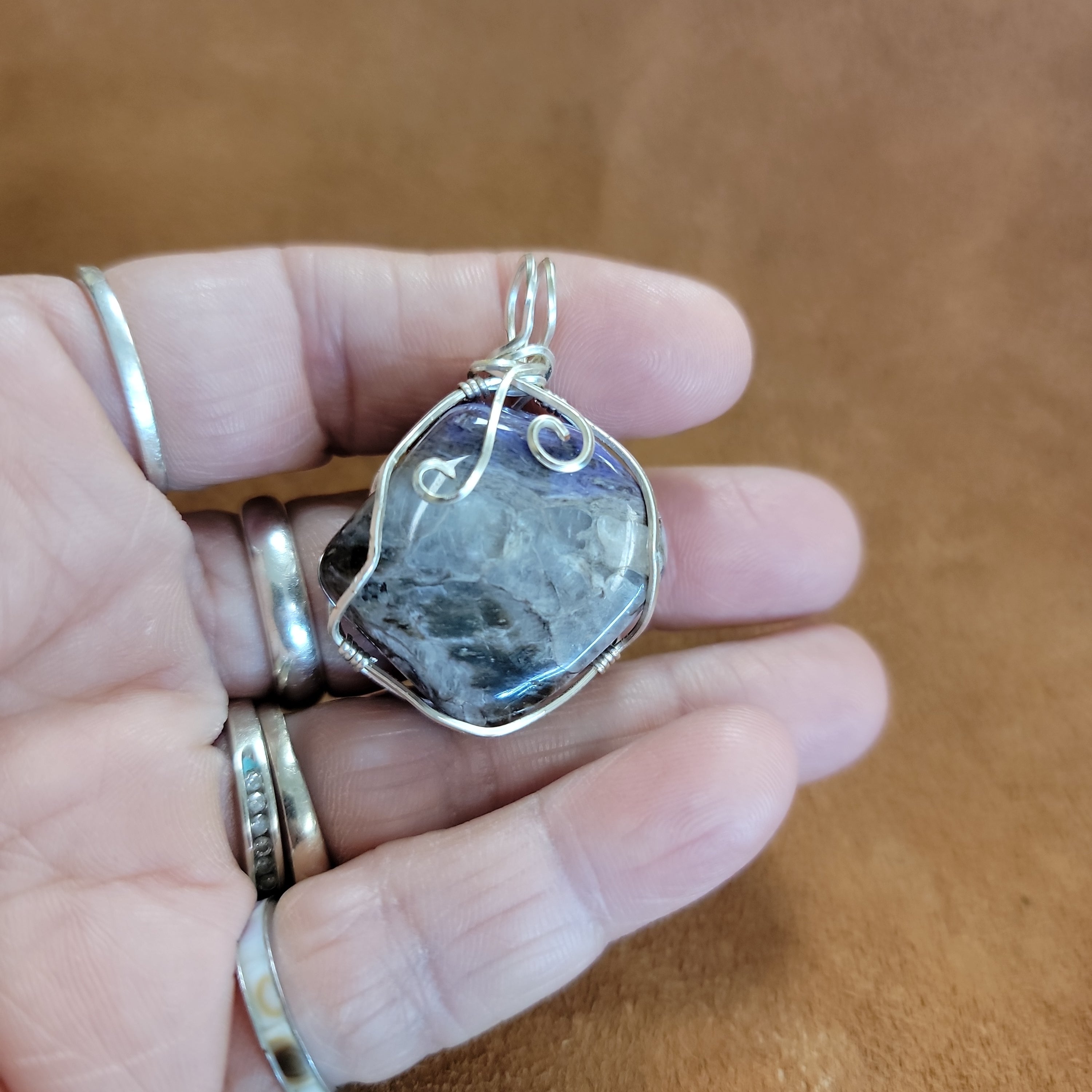 Handwrapped Charoite