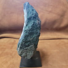 Elevate your home decor with our stunning Amethyst Speciman, featuring a beautiful purple hue and a sleek metal base. Bring a touch of elegance to any room with this unique and eye-catching centerpiece. Perfect for adding a sophisticated and calming atmosphere to your living space.