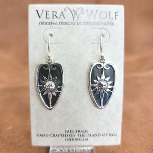 Vera Wolf Original Earrings Abalone