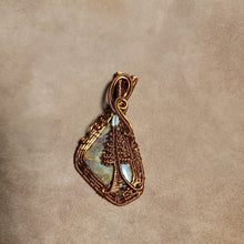 Wire Wrapped Copper Pendents