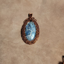 Wire Wrapped Copper Pendents