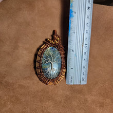 Wire Wrapped Copper Pendents