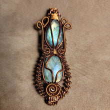 Wire Wrapped Handmade Pendents with Labradorite Stones
