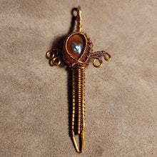 Wire Wrapped Copper Pendents