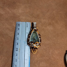 Wire Wrapped Copper Pendents