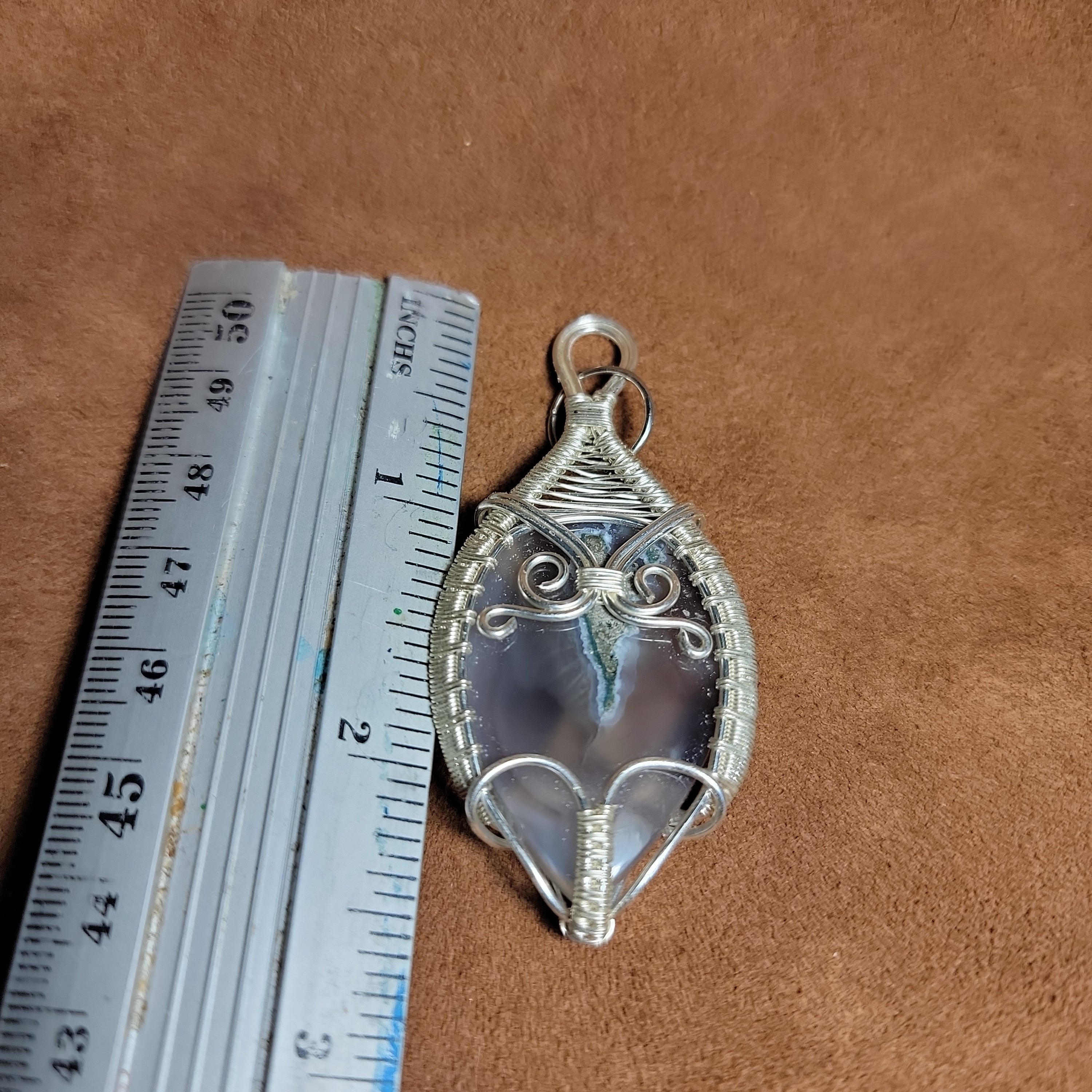 Wire Wrapped Copper Pendents