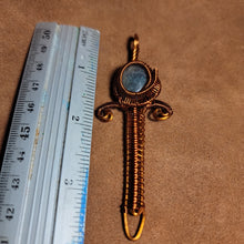 Wire Wrapped Copper Pendents