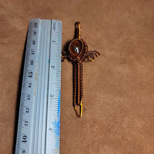 Wire Wrapped Copper Pendents