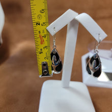 Vera Wolf Sterling Silver Earrings Shell