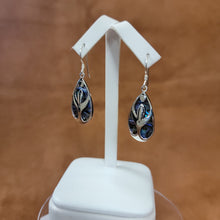 Vera Wolf Sterling Silver Earrings Abalone