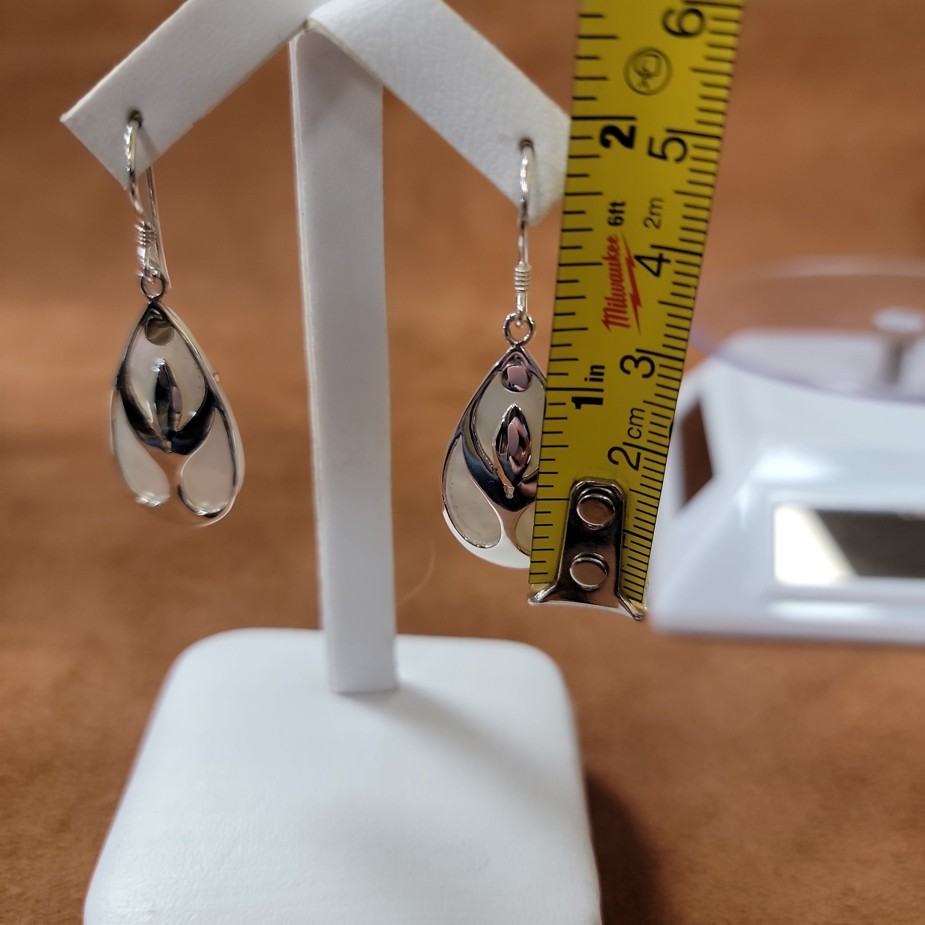 Vera Wolf Sterling Silver Earrings