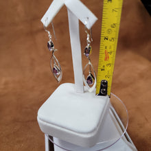 Vera Wolf Sterling Silver Earrings with Amethyst