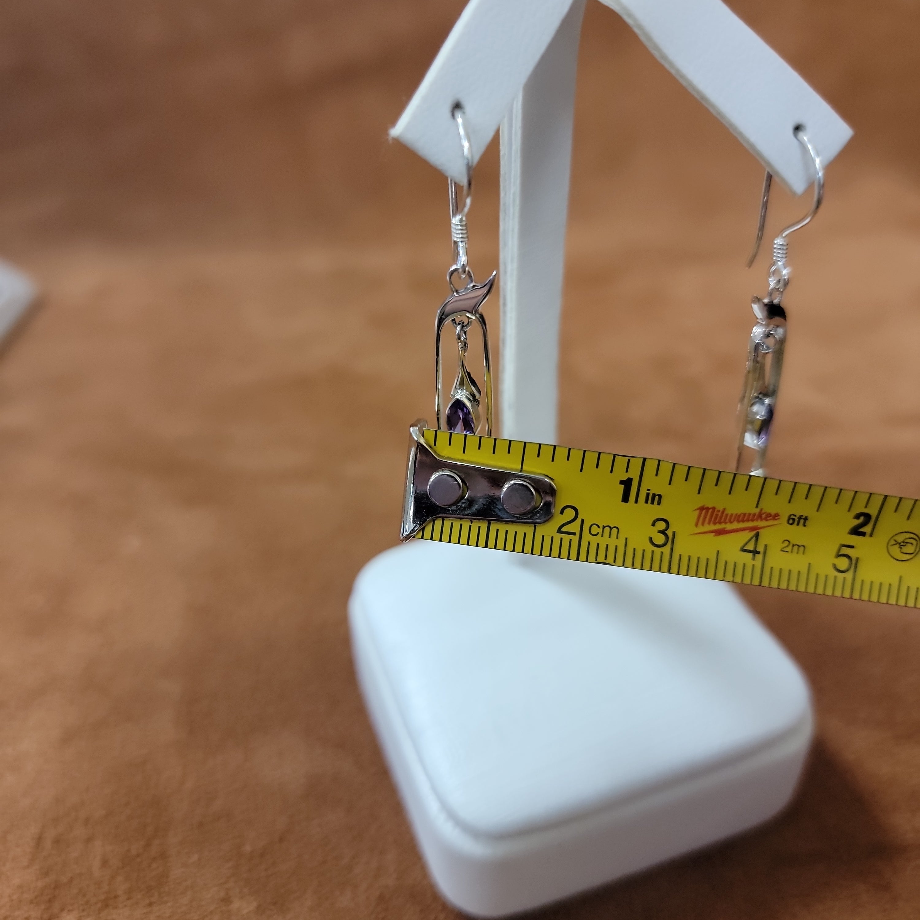 Vera Wolf Sterling Silver Earrings