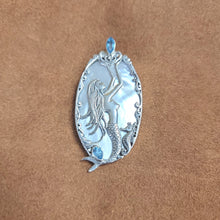 Vera Wolf Sterling Silver Pendent Mermaid