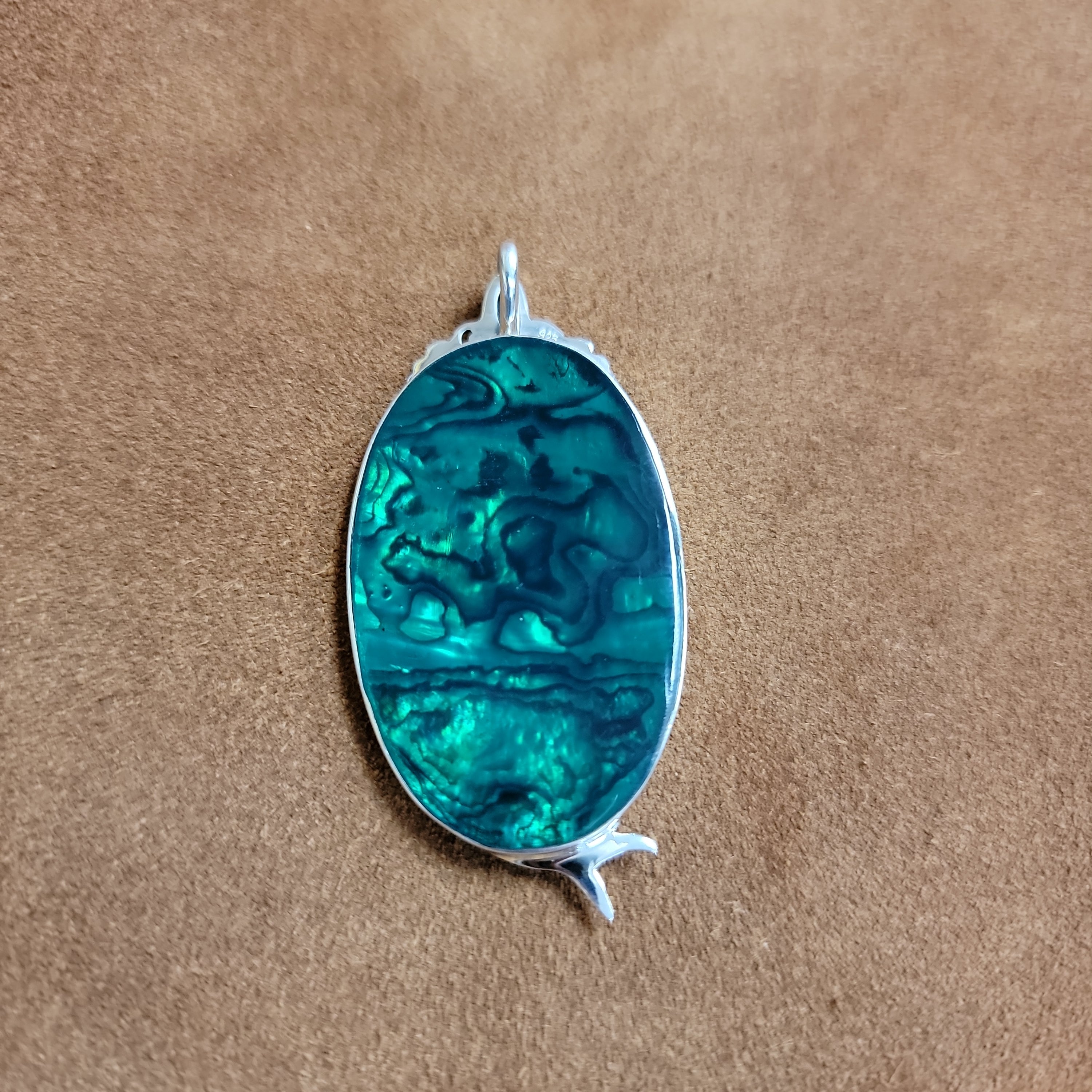 Vera Wolf Sterling Silver Pendent Mermaid