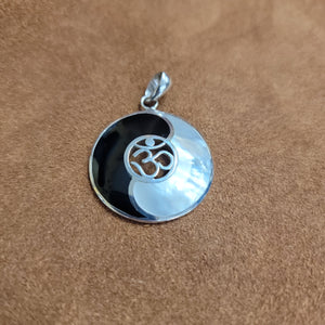 Vera Wolf Sterling Silver Pendent Yin and Yang