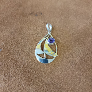 Vera Wolf Sterling Silver Pendent Sailboat