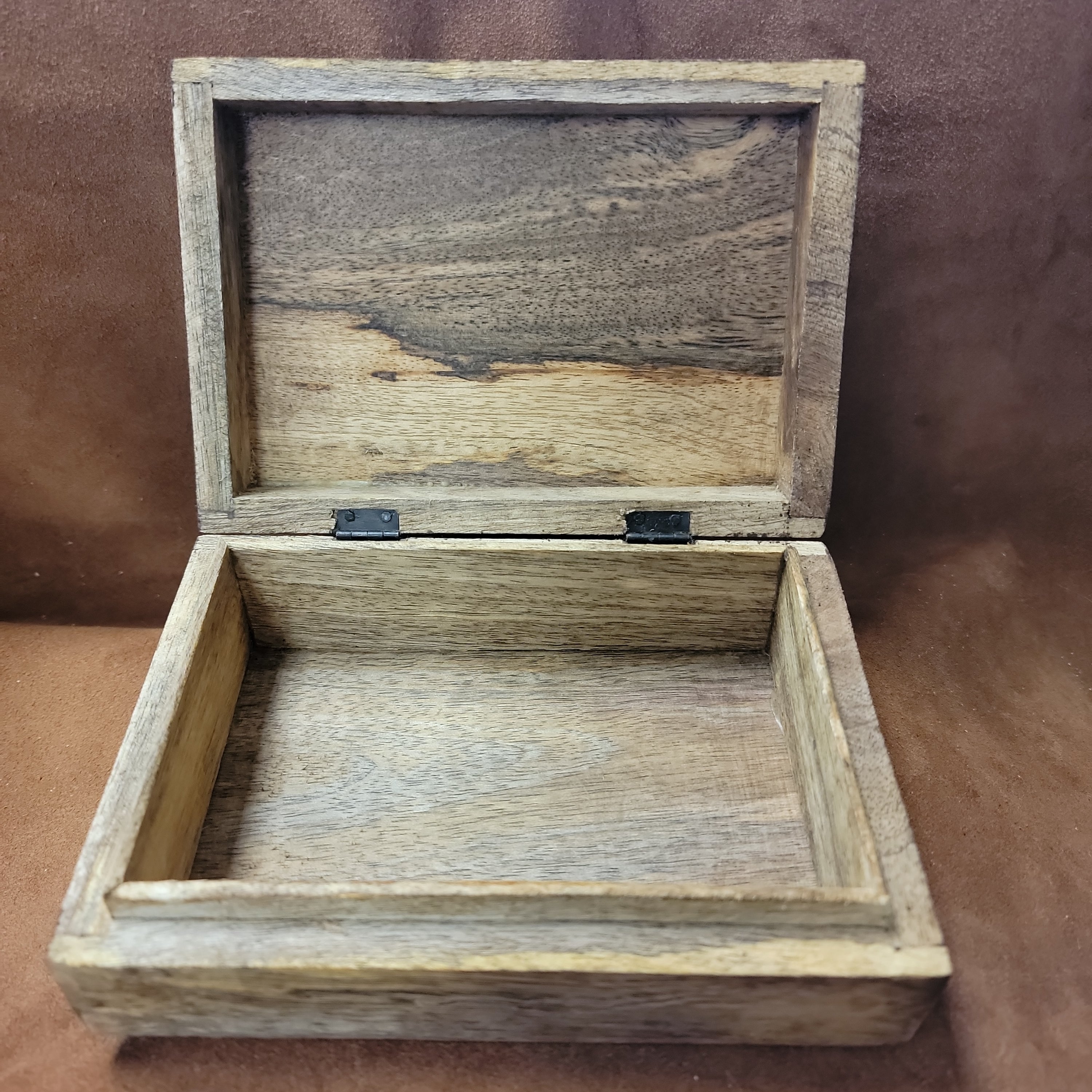 Wooden Carved Box Dream Catcher