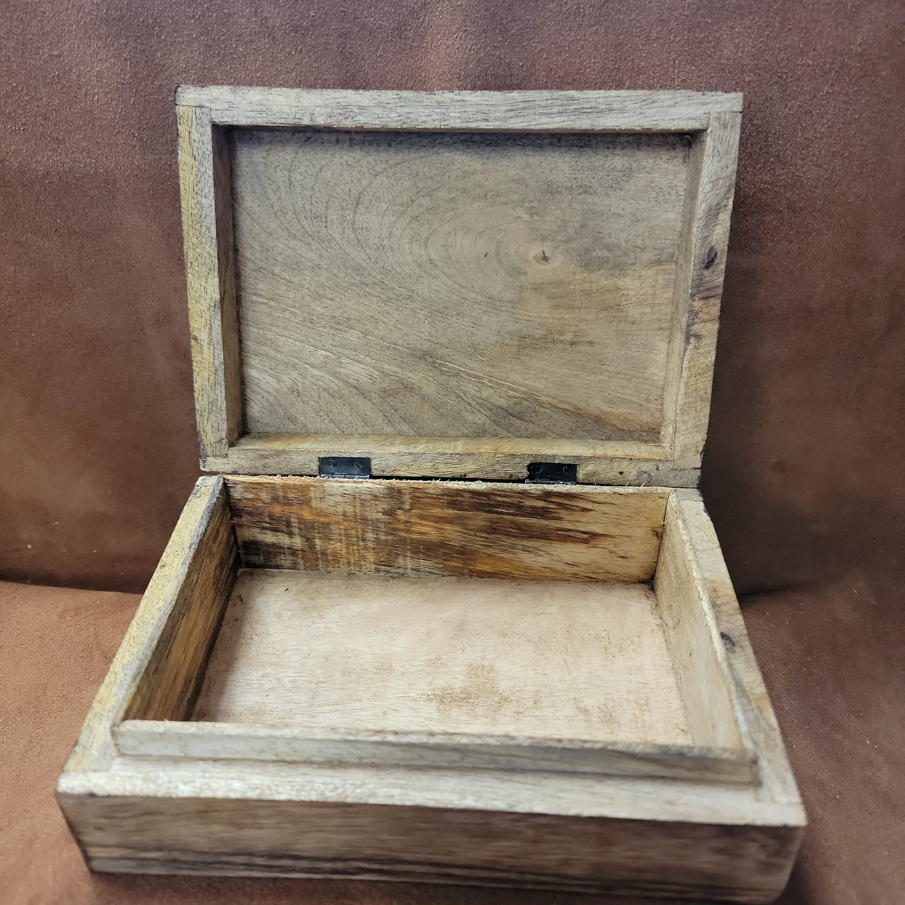 Wooden Carved Box Tree of Life