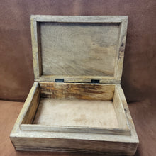 Wooden Carved Box Tree of Life