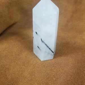 Tourmaline Quartz Polished Point Crystal Towers