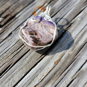 Charoite Pendent Handwrapped by CS