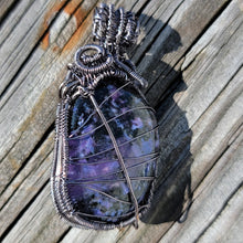Charoite Pendent Handwrapped by CS