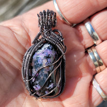 Charoite Pendent Handwrapped by CS