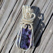 Charoite Pendent Handwrapped by CS