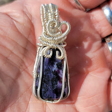Charoite Pendent Handwrapped by CS