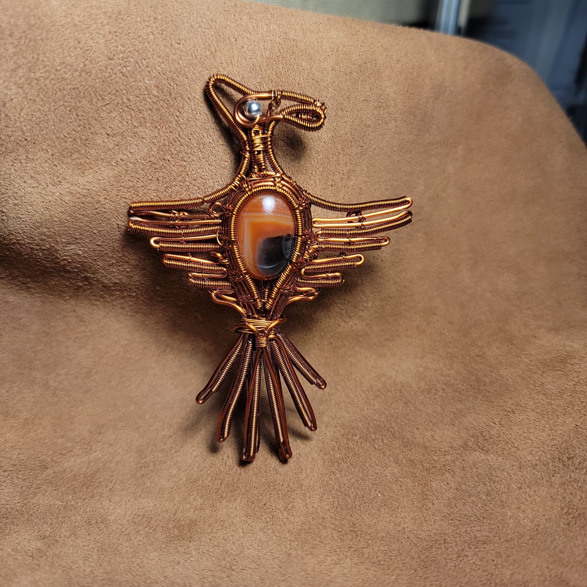 Wire Wrapped Handmade Pendents