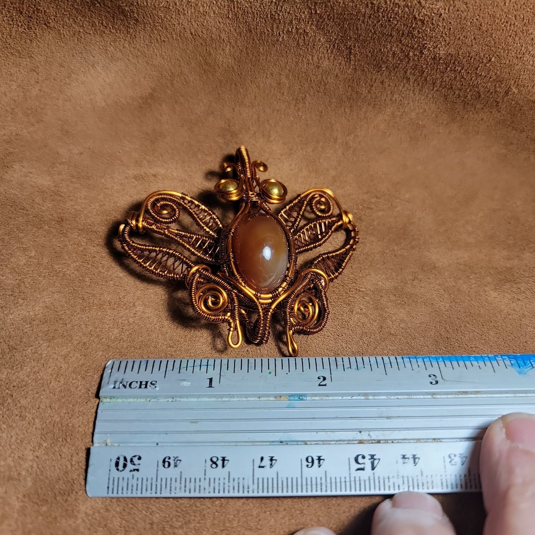 Wire Wrapped Handmade Pendents