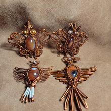 Wire Wrapped Handmade Pendents