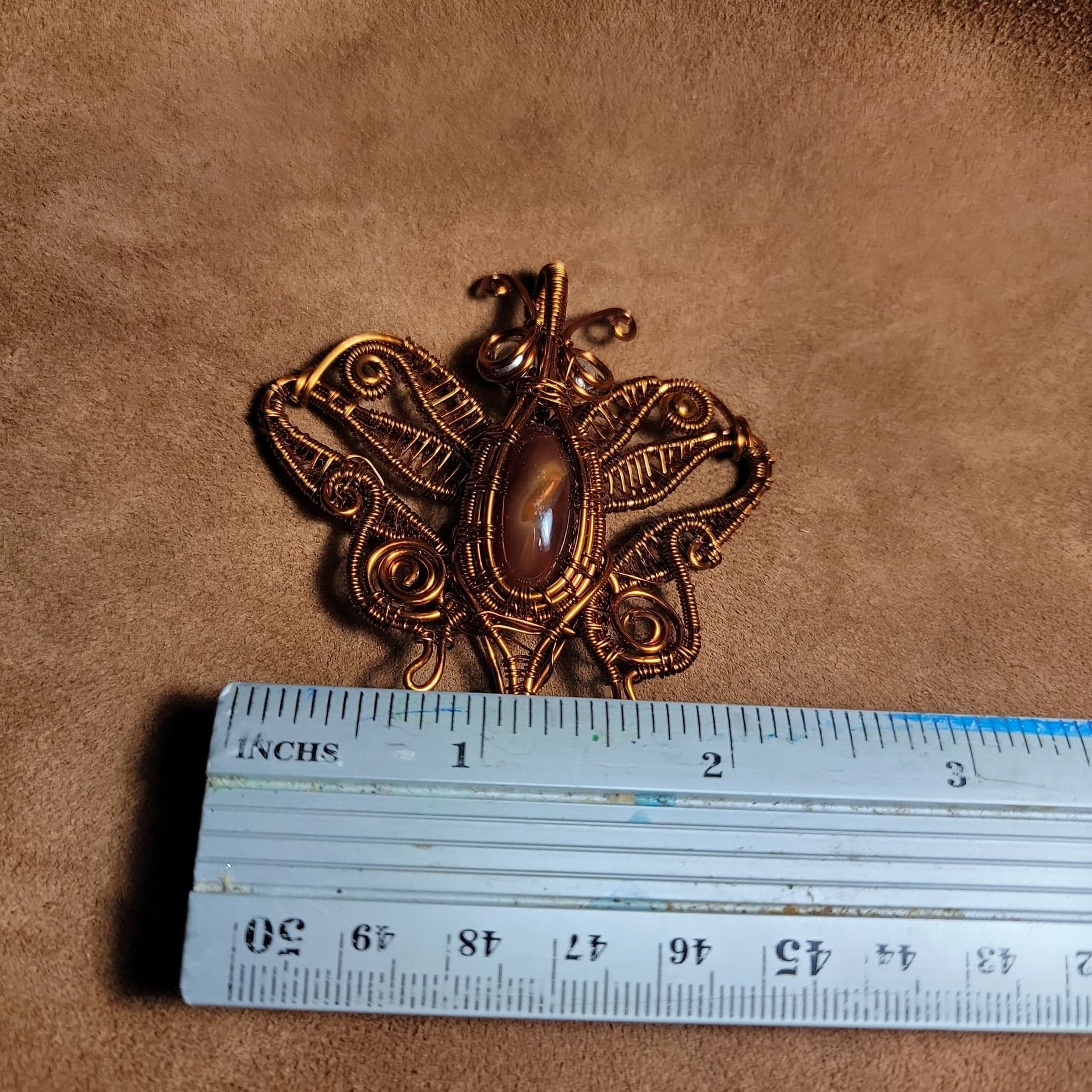 Wire Wrapped Handmade Pendents