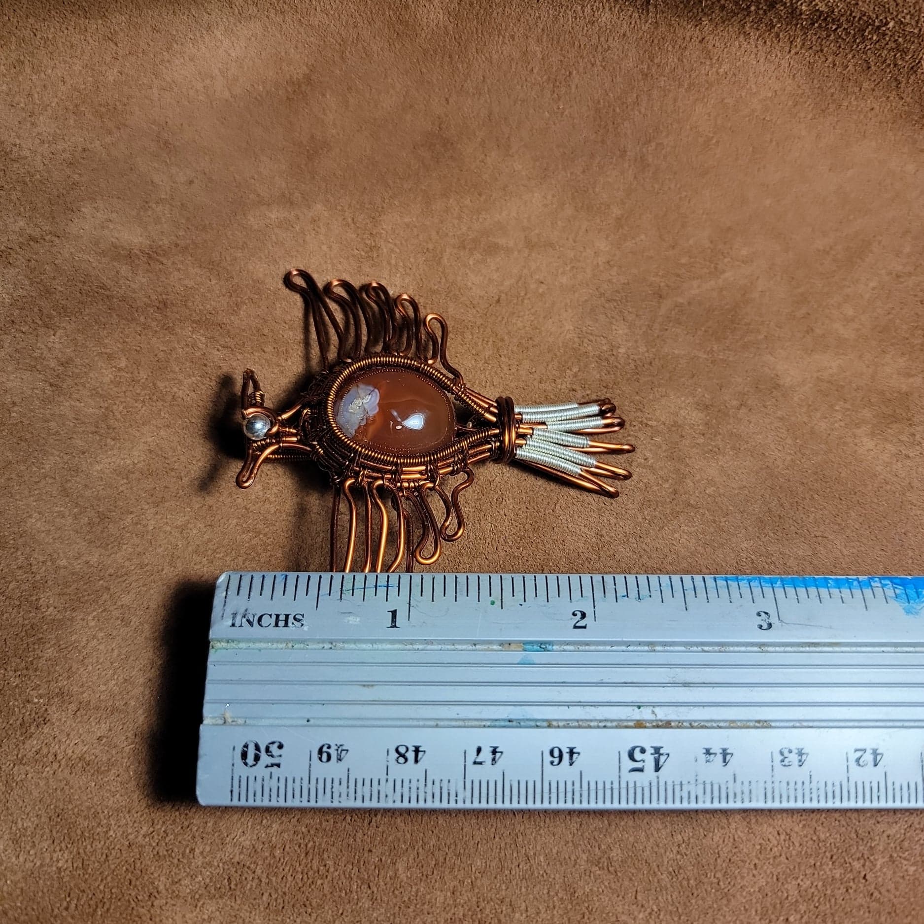 Wire Wrapped Handmade Pendents