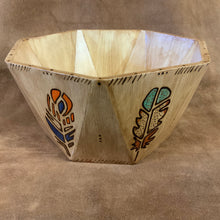 Native American Wood Bowl Handmade