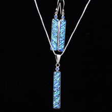 Long Rectangle Dream Glass Jewelry Set