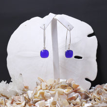 Sea Glass Hook Earrings