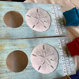 Table Top Corn Hole Game Board