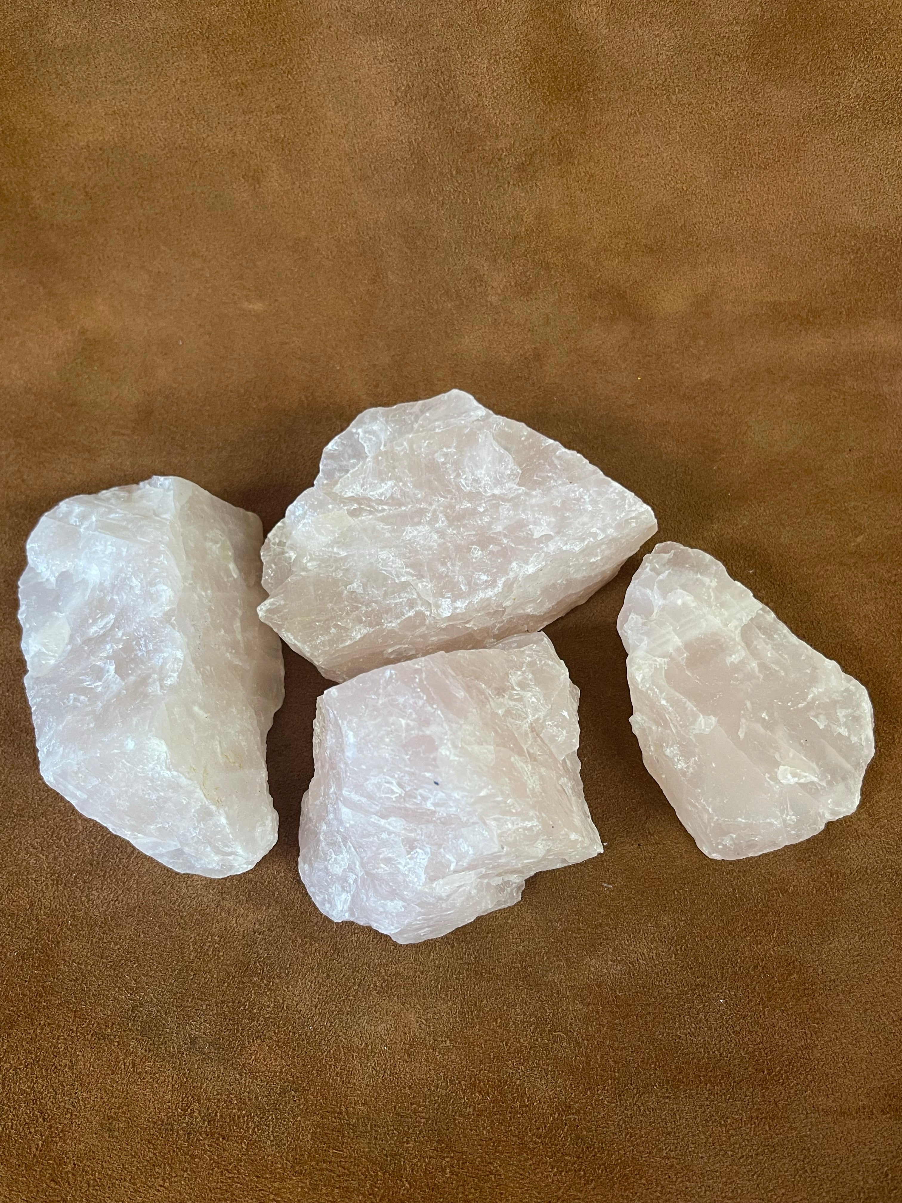 Raw Rose Quartz Chunk