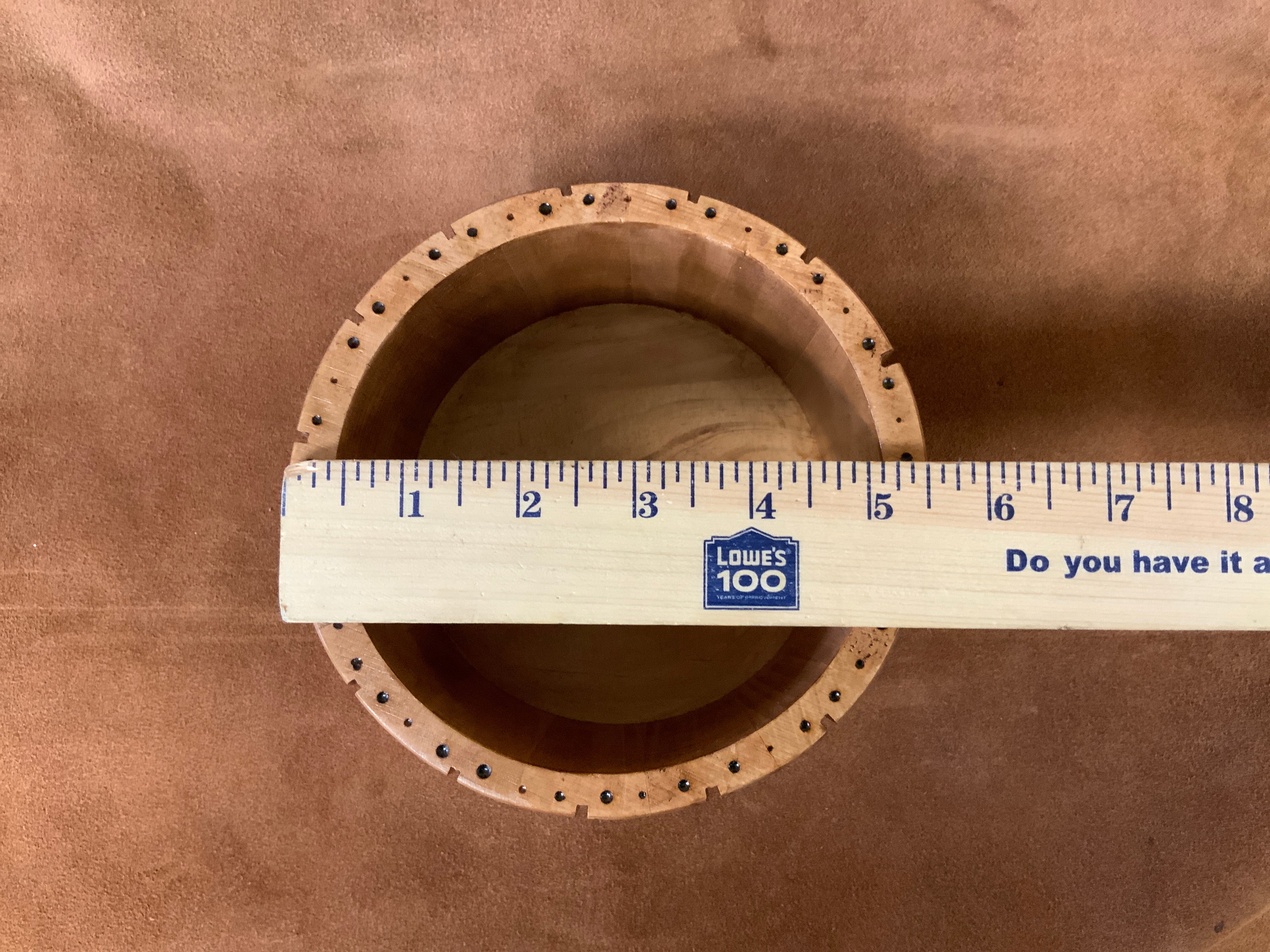 Native American Wood Bowl Handmade