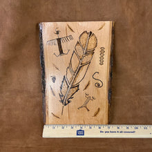 Native American Wood Decor Handmade